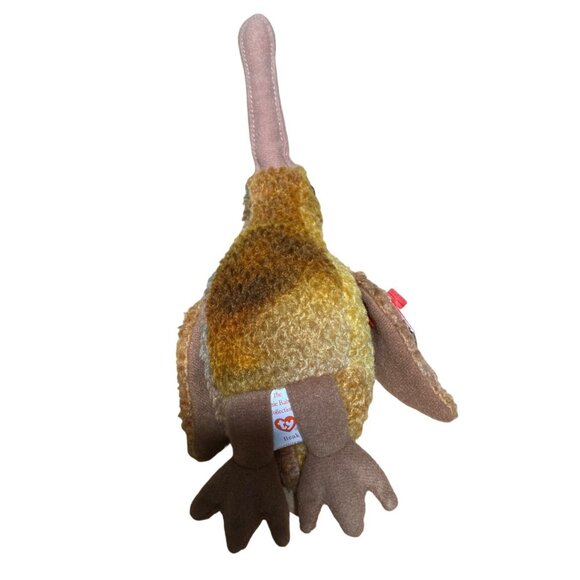 Ty Beanie Baby Kiwi Bird Plush Toy 1998 Retired Collectible Brown/Yellow Stuffed - Picture 5 of 10